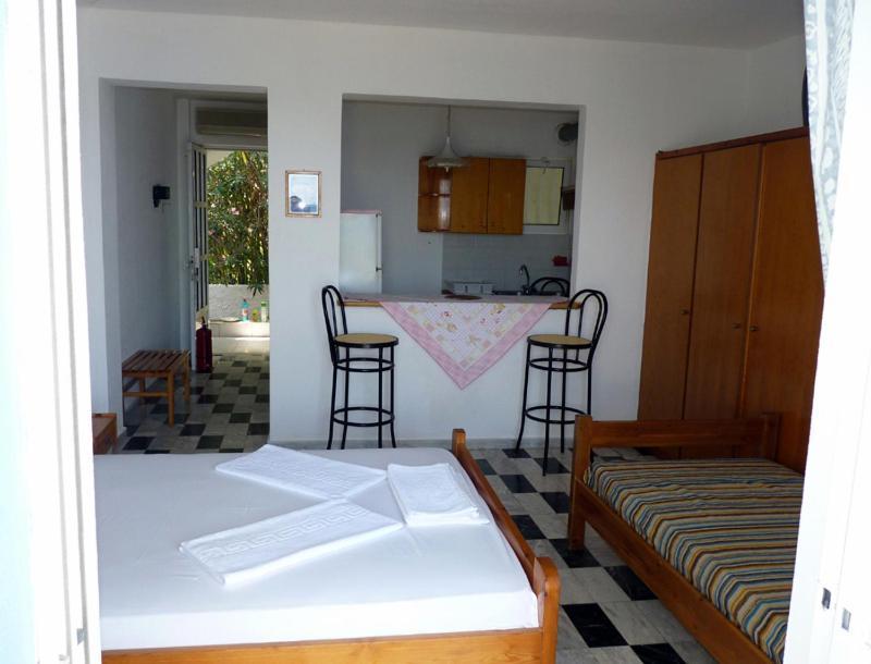 Manthos Sea View Apartment Kalloni  Phòng bức ảnh